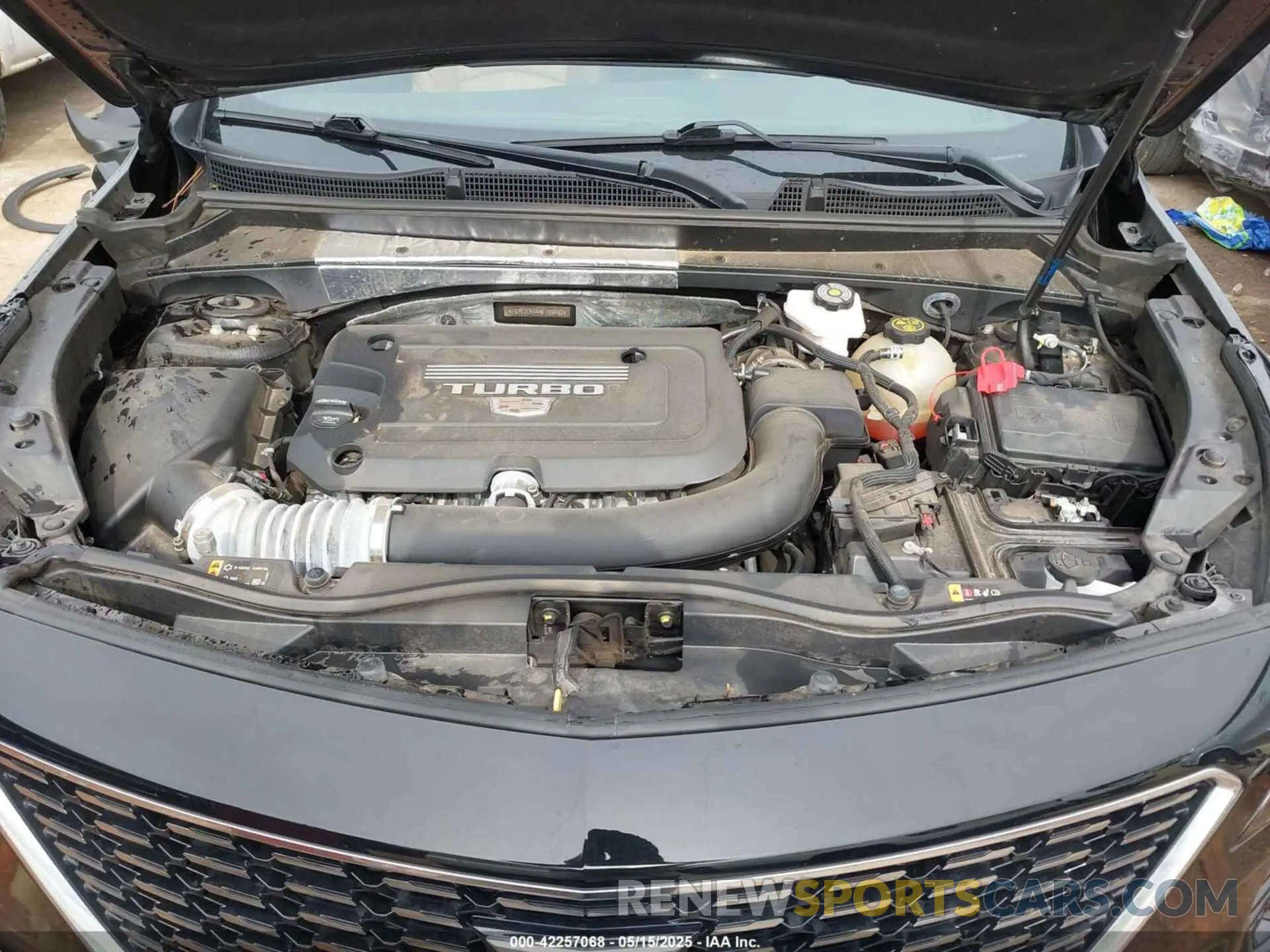 10 Фотография поврежденного автомобиля 1GYFZCR44NF169492 CADILLAC XT4 2022