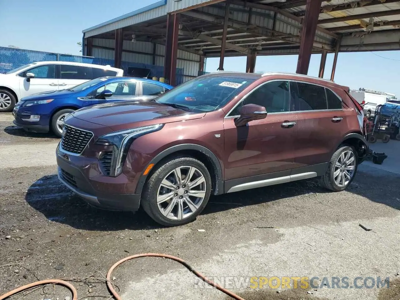 1 Фотография поврежденного автомобиля 1GYFZCR48NF123518 CADILLAC XT4 2022
