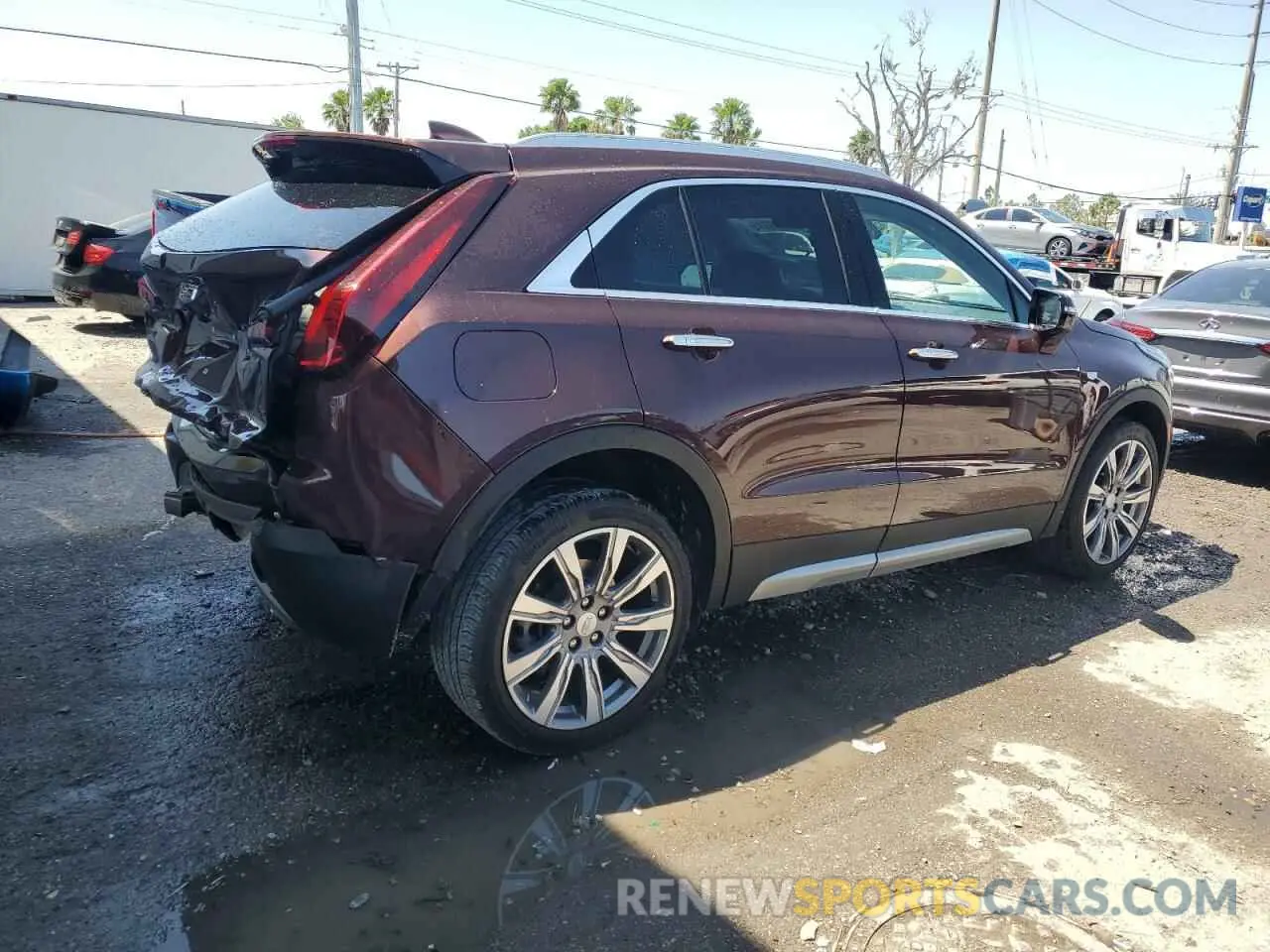 3 Фотография поврежденного автомобиля 1GYFZCR48NF123518 CADILLAC XT4 2022