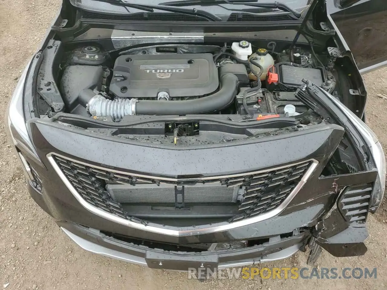 12 Photograph of a damaged car 1GYFZDR43NF132553 CADILLAC XT4 2022