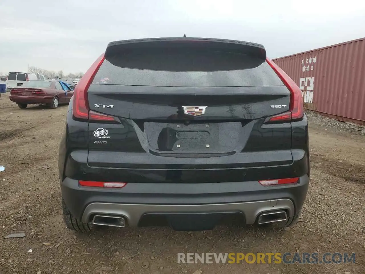 6 Photograph of a damaged car 1GYFZDR43NF132553 CADILLAC XT4 2022