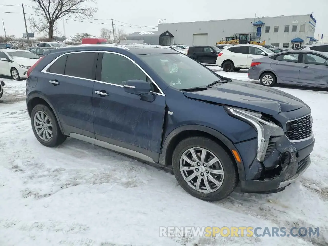 4 Фотография поврежденного автомобиля 1GYFZDR45NF153100 CADILLAC XT4 2022