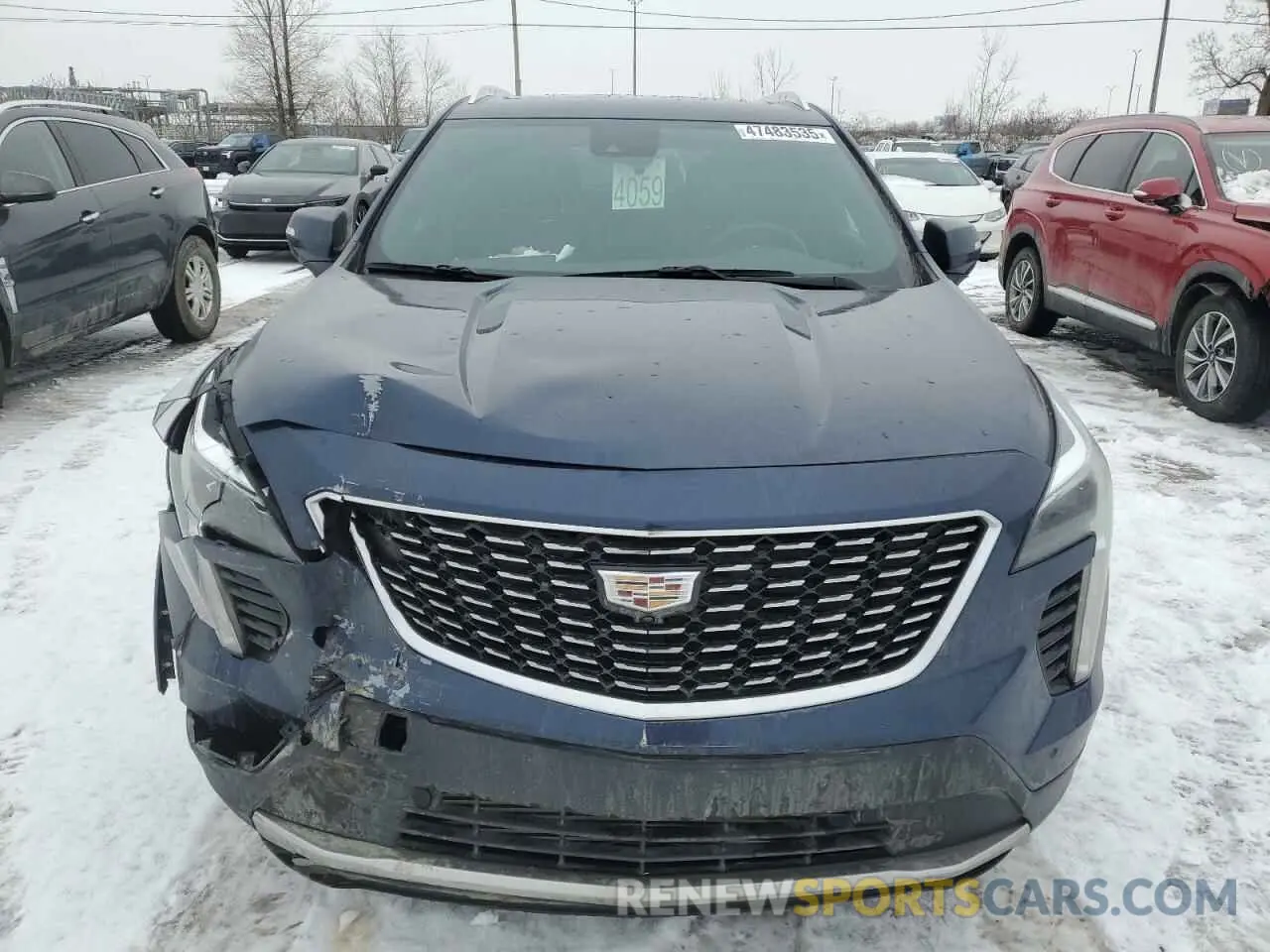 5 Фотография поврежденного автомобиля 1GYFZDR45NF153100 CADILLAC XT4 2022