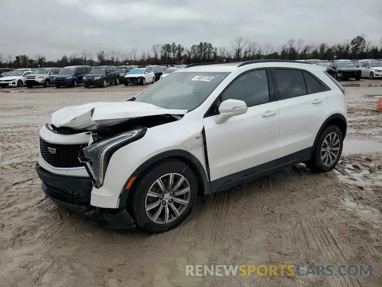 1 Фотография поврежденного автомобиля 1GYFZER40NF112492 CADILLAC XT4 2022