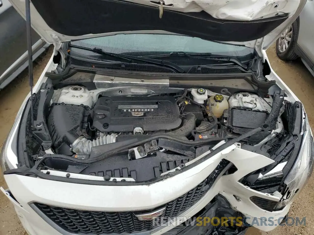 14 Фотография поврежденного автомобиля 1GYFZER40NF112492 CADILLAC XT4 2022