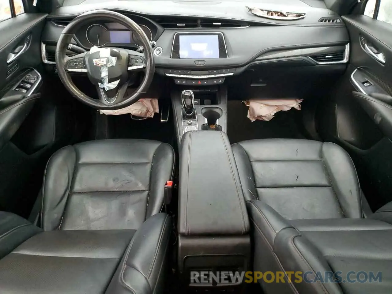 8 Фотография поврежденного автомобиля 1GYFZER40NF112492 CADILLAC XT4 2022