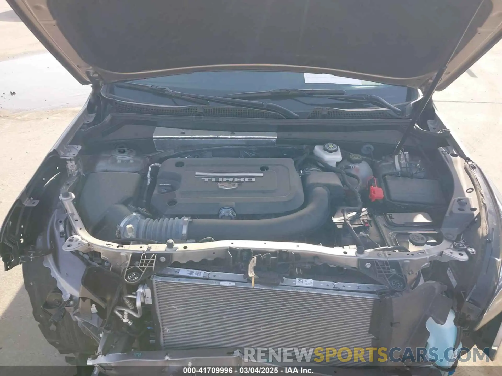 10 Фотография поврежденного автомобиля 1GYAZAR41PF149914 CADILLAC XT4 2023