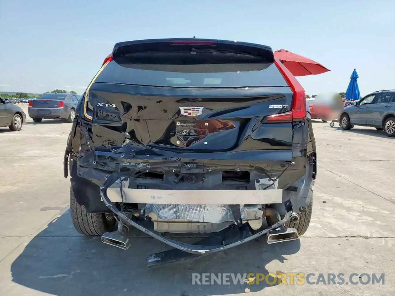 6 Photograph of a damaged car 1GYAZAR42PF102696 CADILLAC XT4 2023