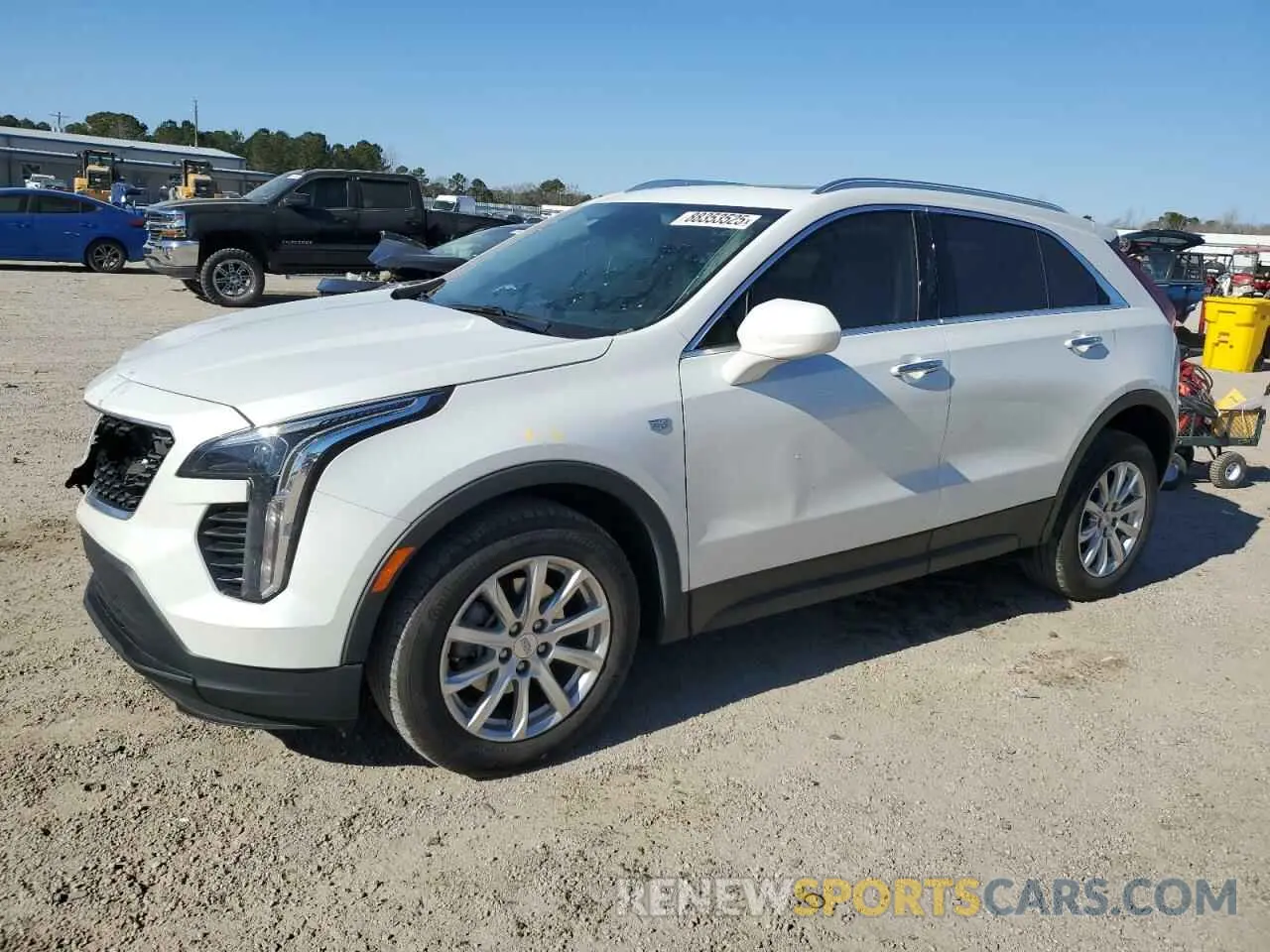 1 Photograph of a damaged car 1GYAZAR43PF122536 CADILLAC XT4 2023