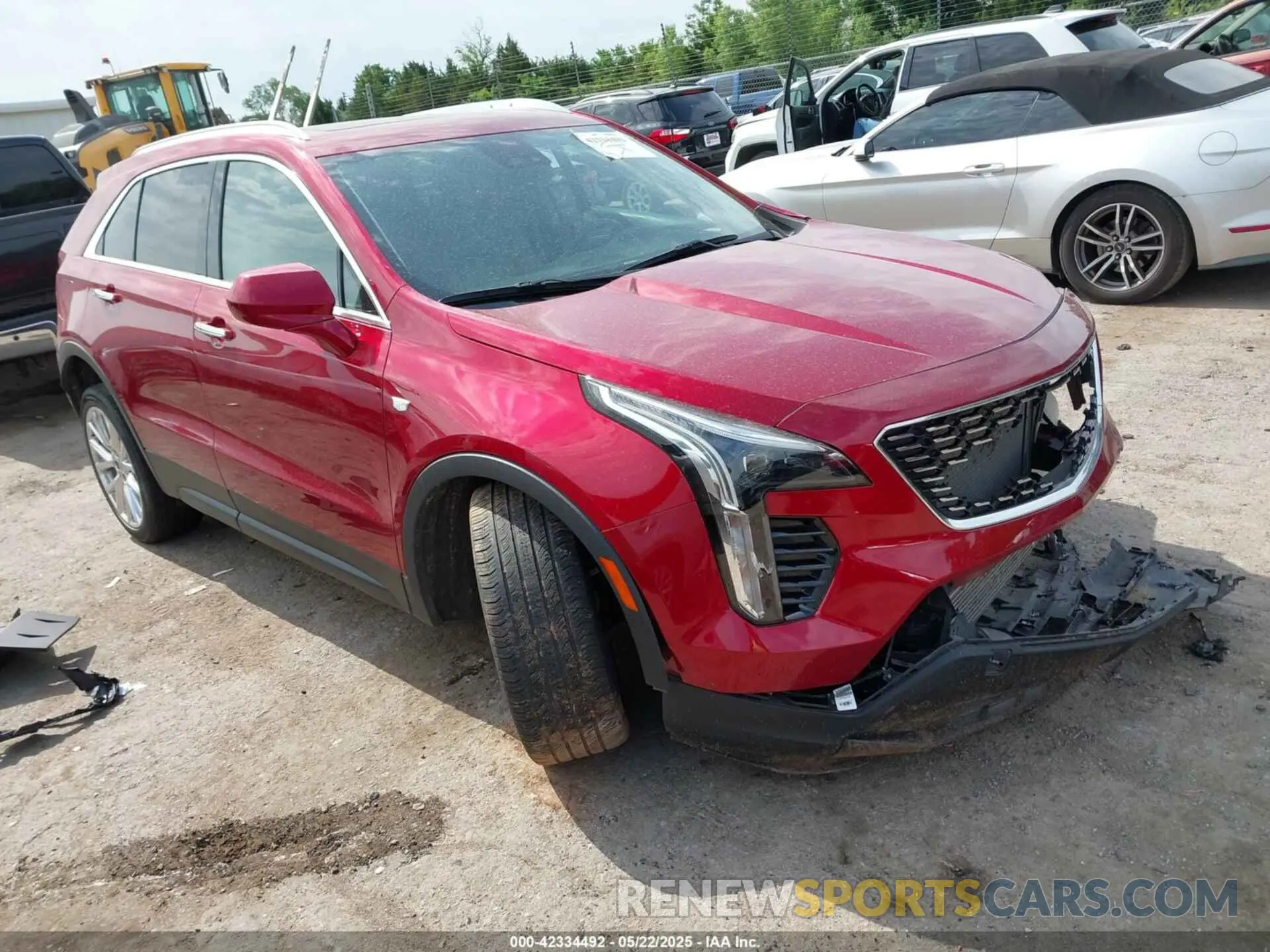 1 Фотография поврежденного автомобиля 1GYAZAR47PF133023 CADILLAC XT4 2023