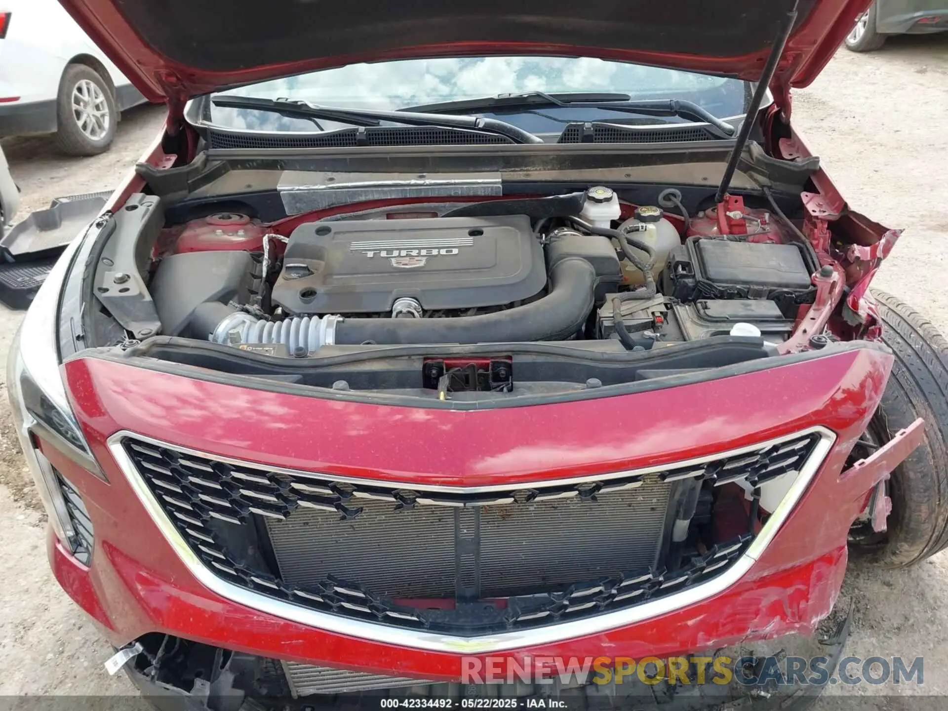 10 Фотография поврежденного автомобиля 1GYAZAR47PF133023 CADILLAC XT4 2023