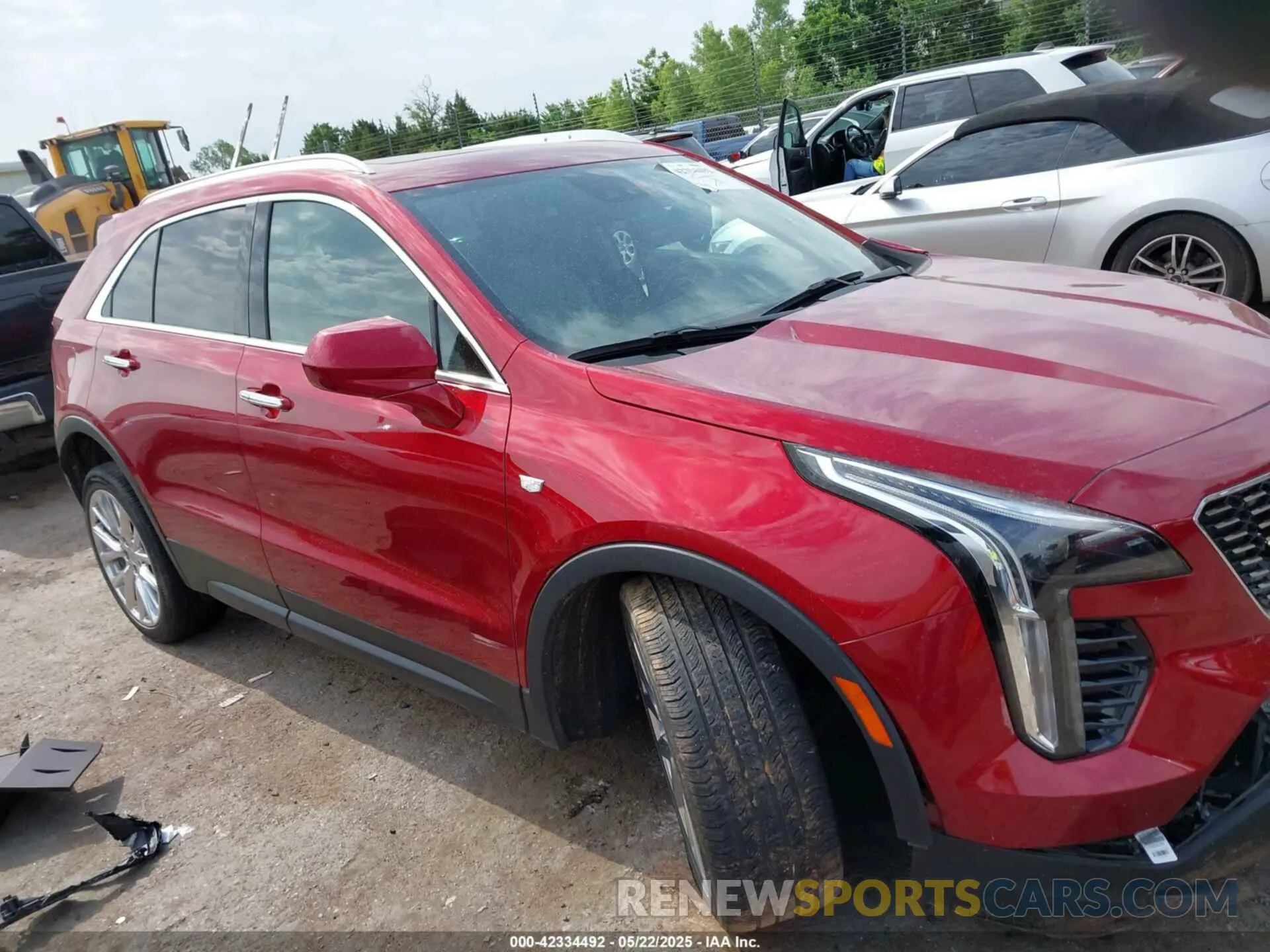13 Фотография поврежденного автомобиля 1GYAZAR47PF133023 CADILLAC XT4 2023