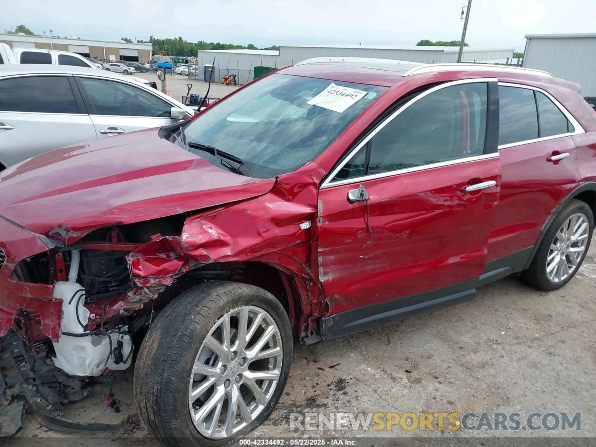 6 Фотография поврежденного автомобиля 1GYAZAR47PF133023 CADILLAC XT4 2023