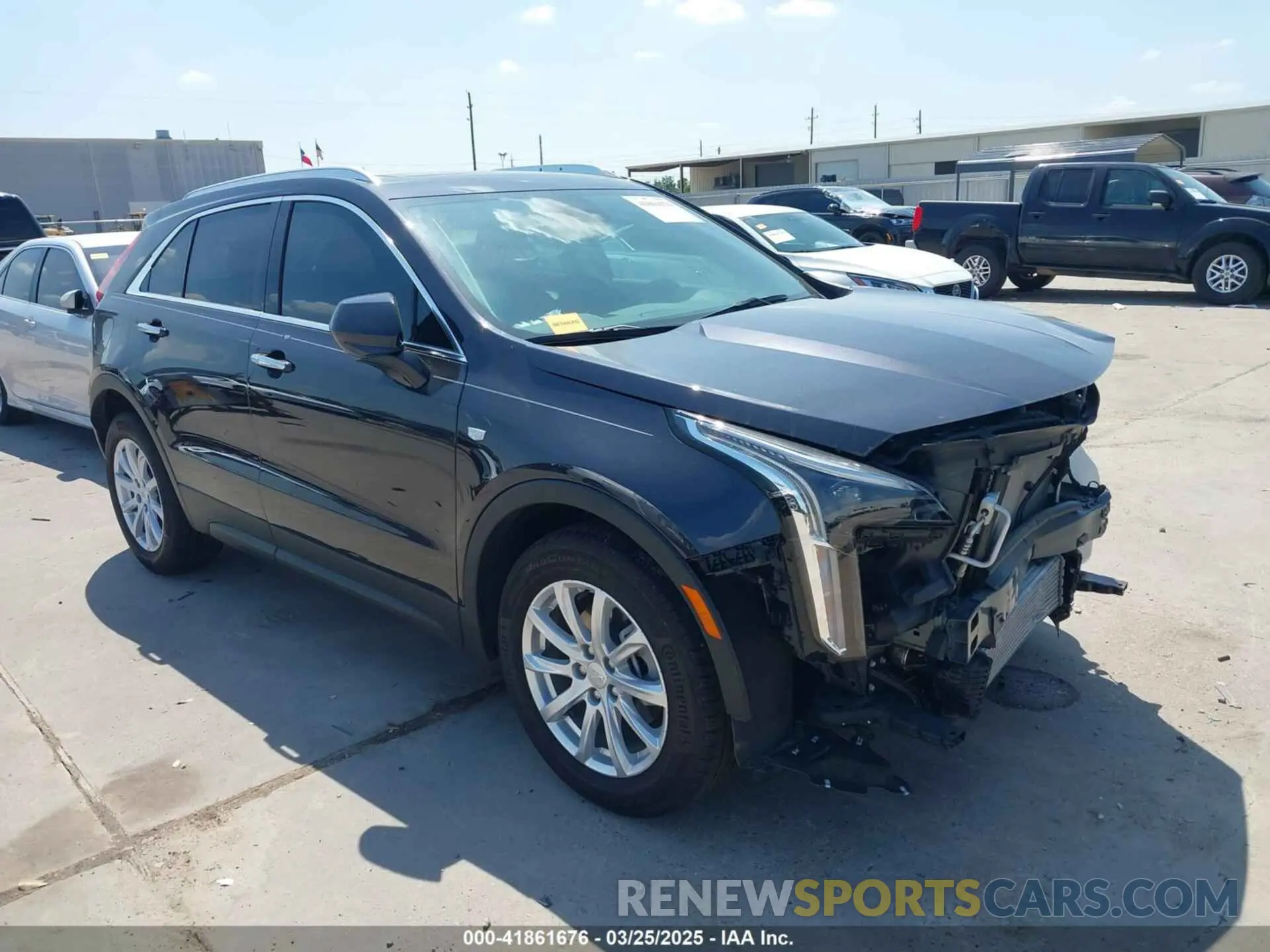 1 Фотография поврежденного автомобиля 1GYAZAR47PF145379 CADILLAC XT4 2023