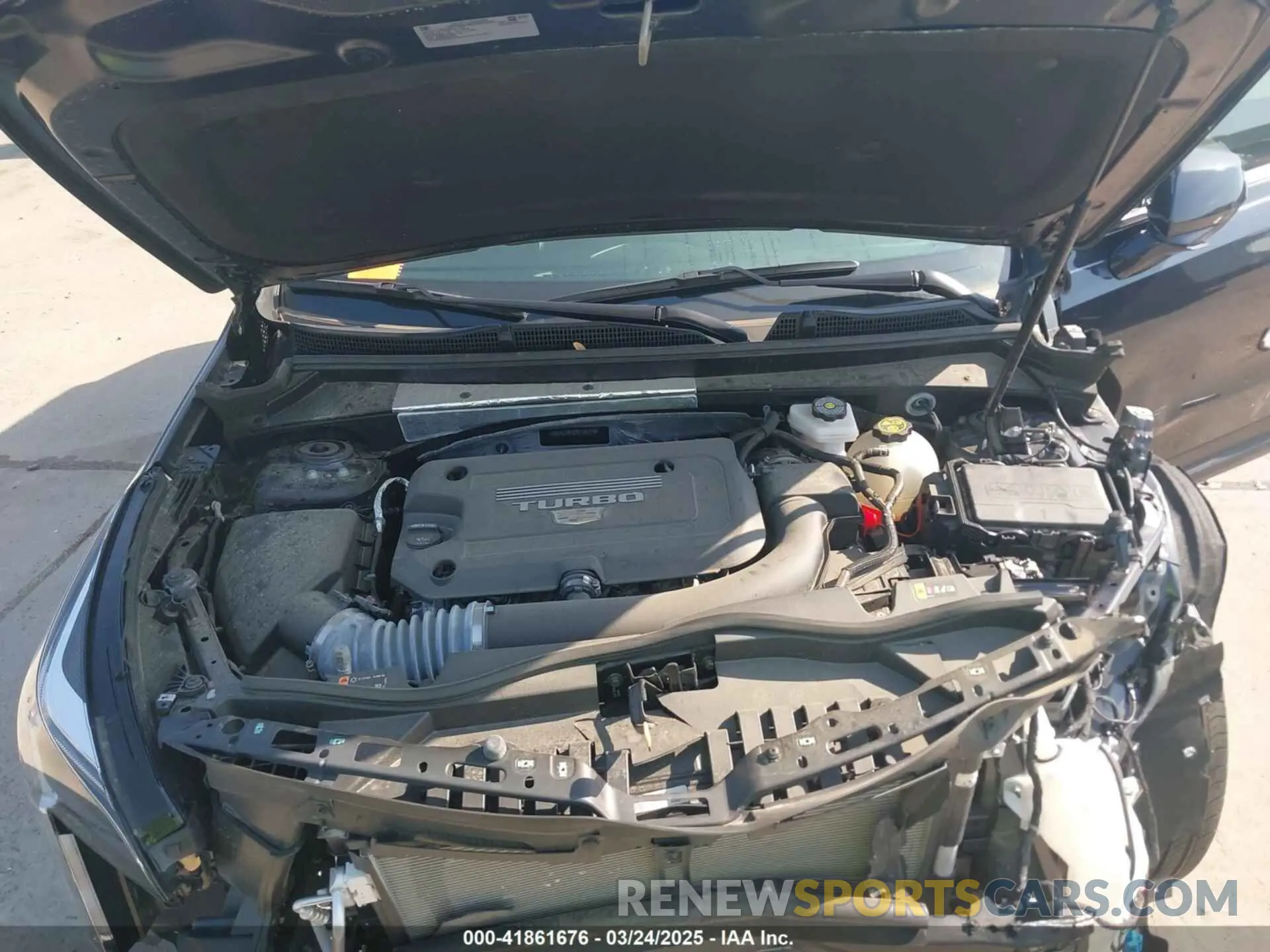 10 Фотография поврежденного автомобиля 1GYAZAR47PF145379 CADILLAC XT4 2023