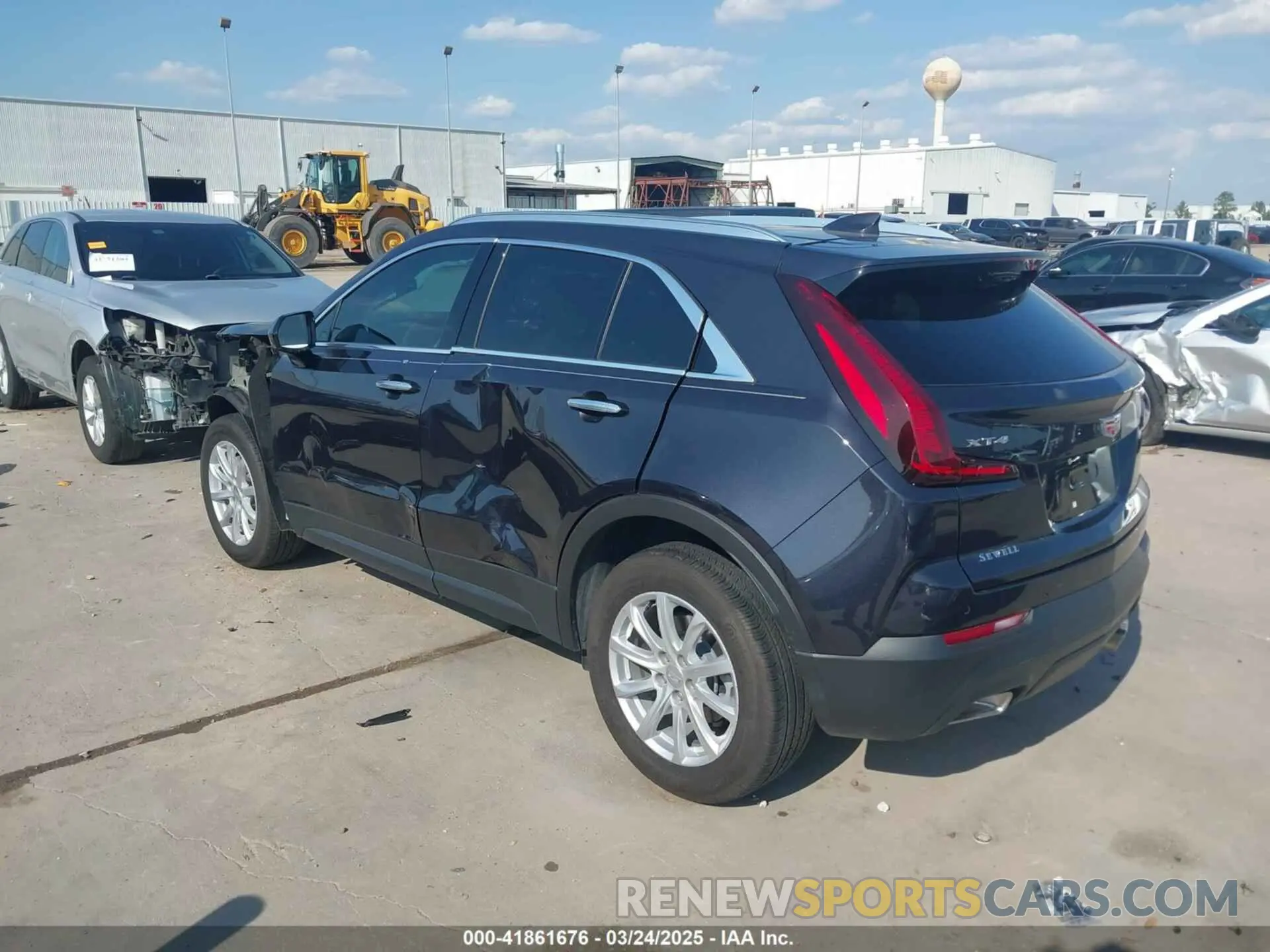 3 Фотография поврежденного автомобиля 1GYAZAR47PF145379 CADILLAC XT4 2023