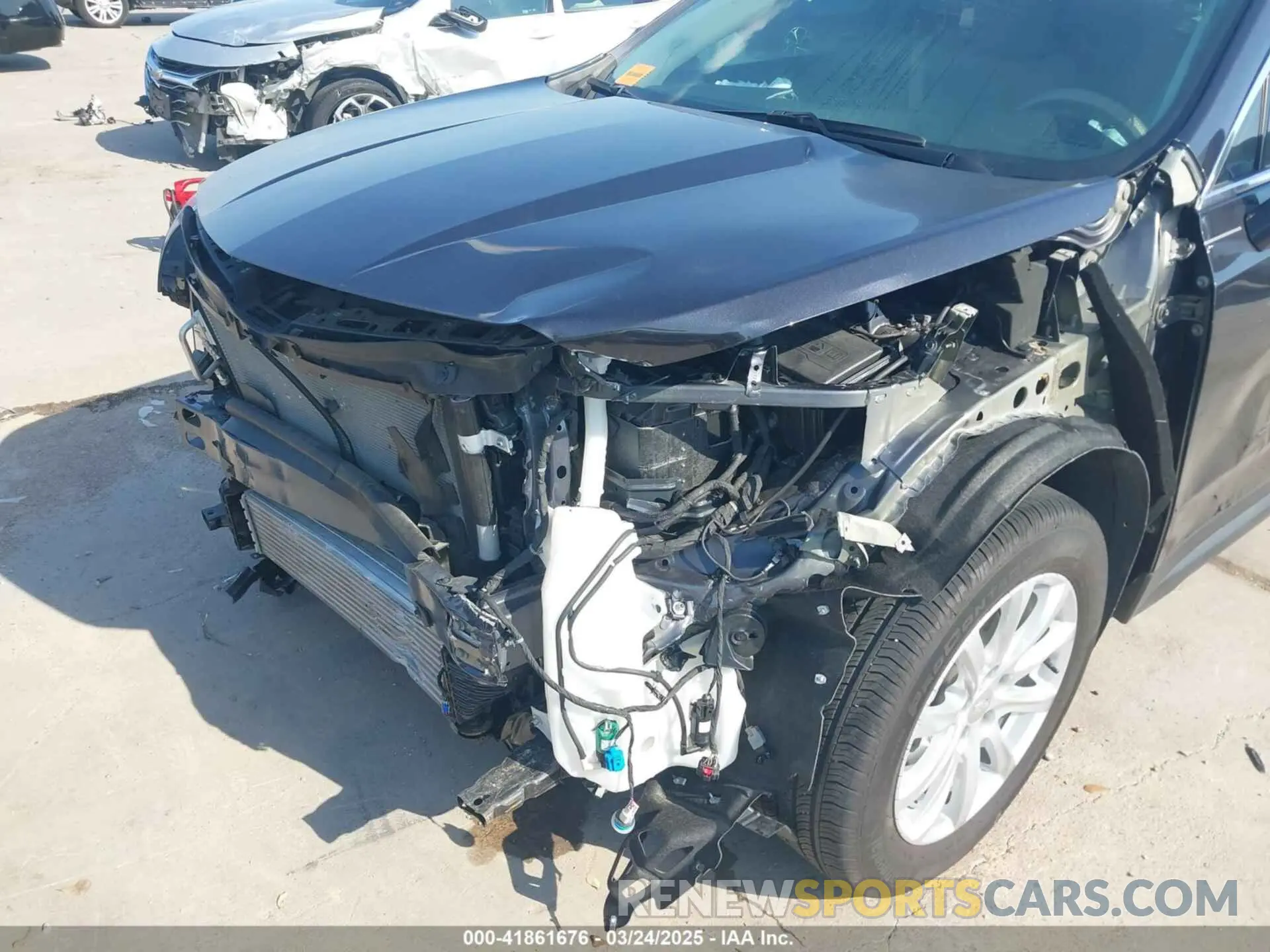 6 Фотография поврежденного автомобиля 1GYAZAR47PF145379 CADILLAC XT4 2023