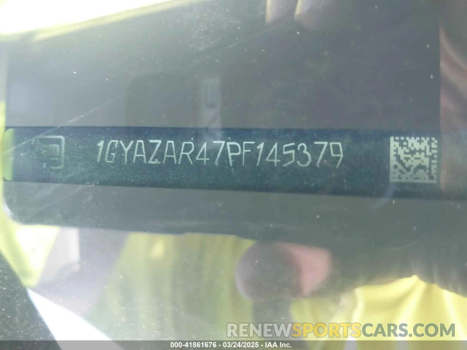 9 Фотография поврежденного автомобиля 1GYAZAR47PF145379 CADILLAC XT4 2023