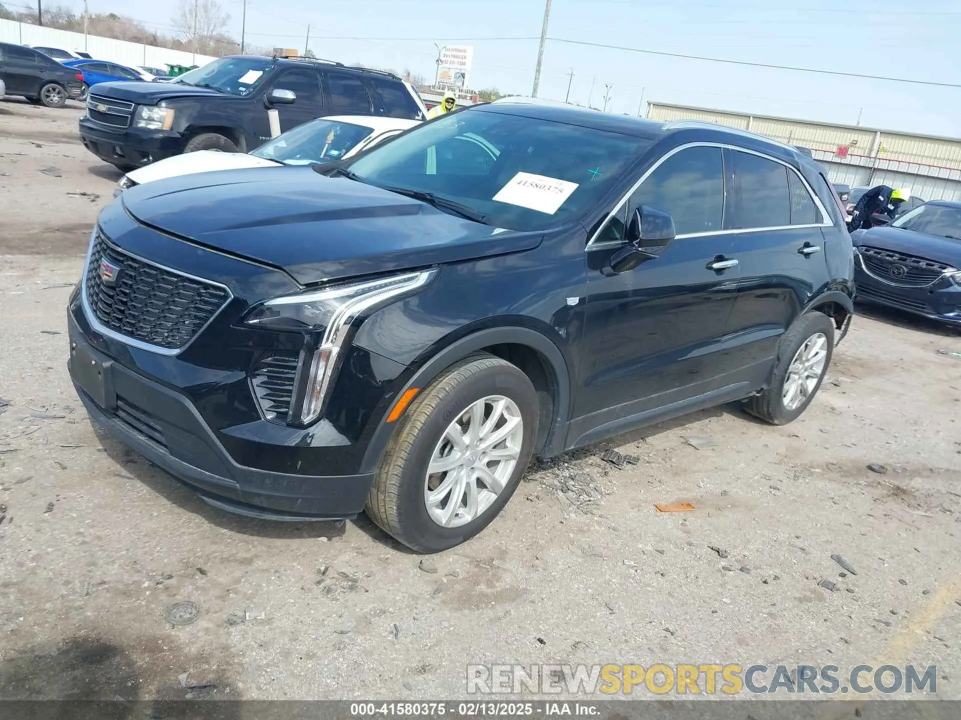 2 Фотография поврежденного автомобиля 1GYAZAR47PF159153 CADILLAC XT4 2023