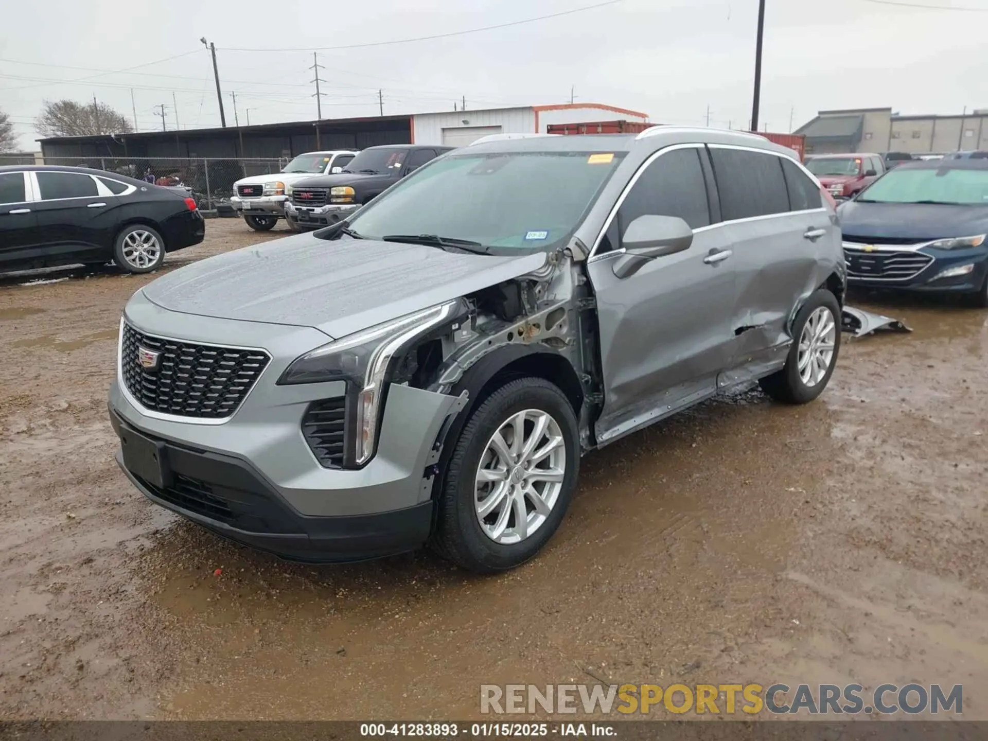 2 Фотография поврежденного автомобиля 1GYAZAR49PF170591 CADILLAC XT4 2023