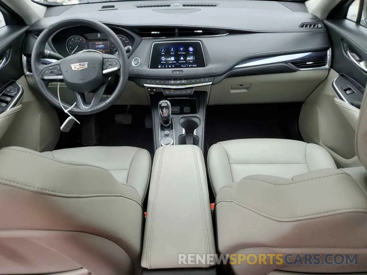 8 Фотография поврежденного автомобиля 1GYFZBR42PF152462 CADILLAC XT4 2023