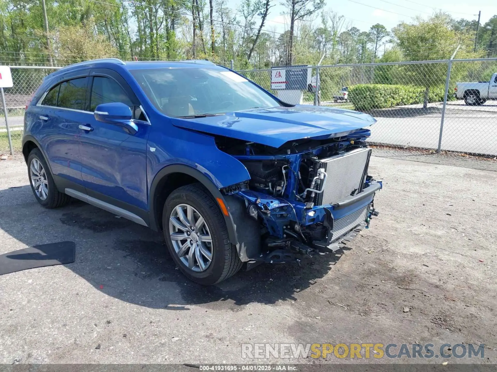 1 Photograph of a damaged car 1GYFZCR43PF104796 CADILLAC XT4 2023