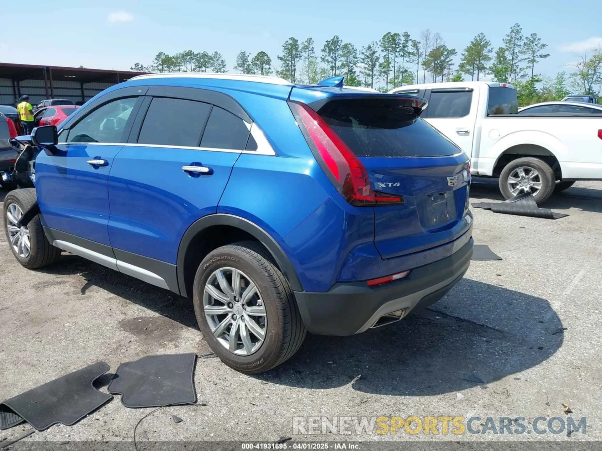 3 Photograph of a damaged car 1GYFZCR43PF104796 CADILLAC XT4 2023