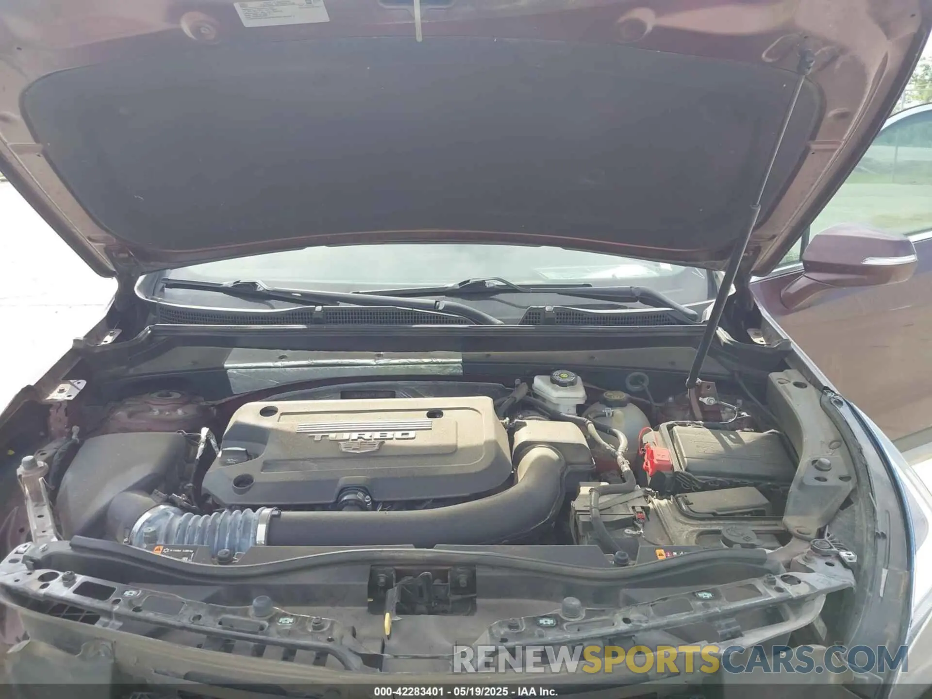 10 Photograph of a damaged car 1GYFZCR47PF106017 CADILLAC XT4 2023
