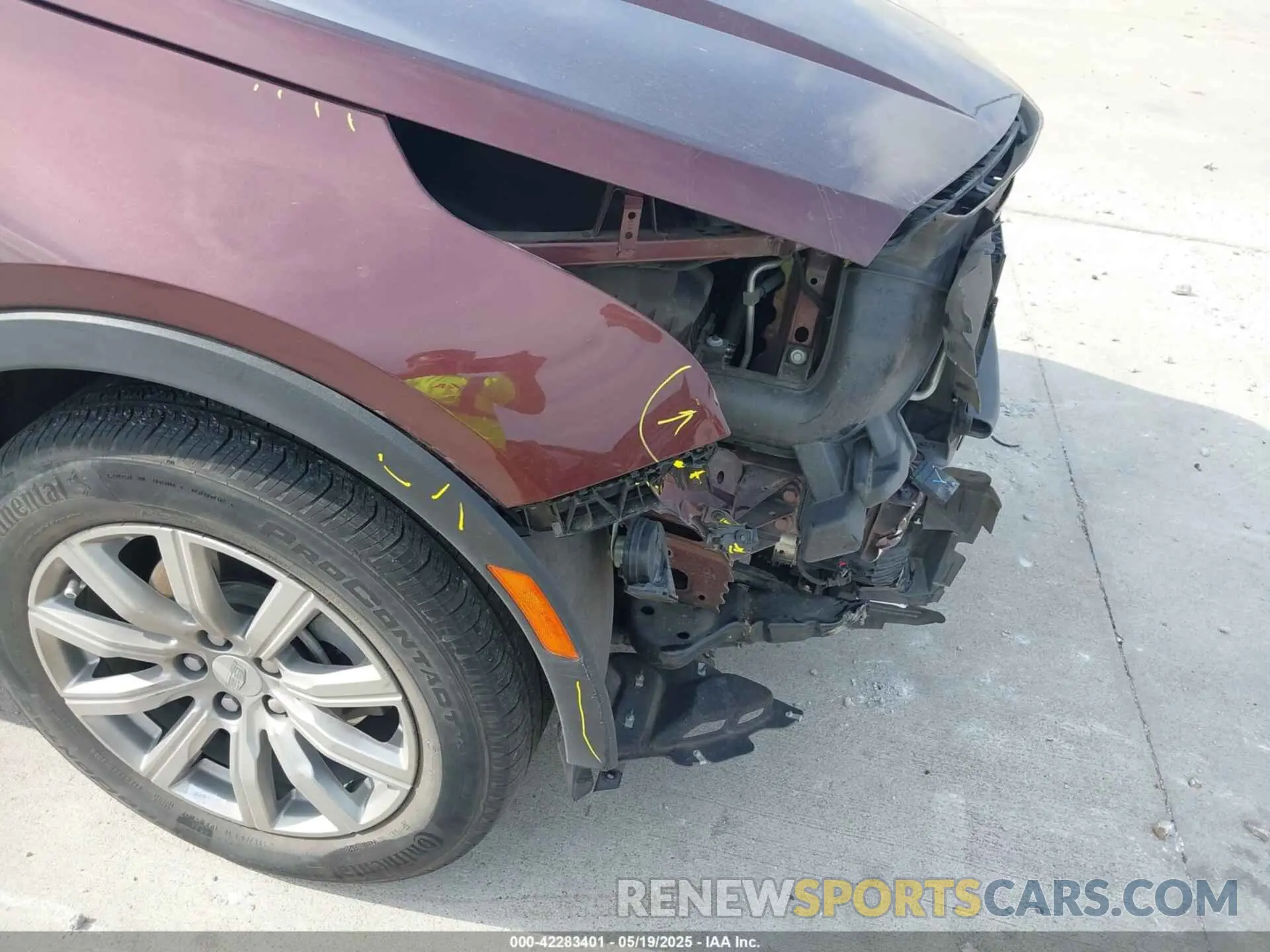 18 Photograph of a damaged car 1GYFZCR47PF106017 CADILLAC XT4 2023