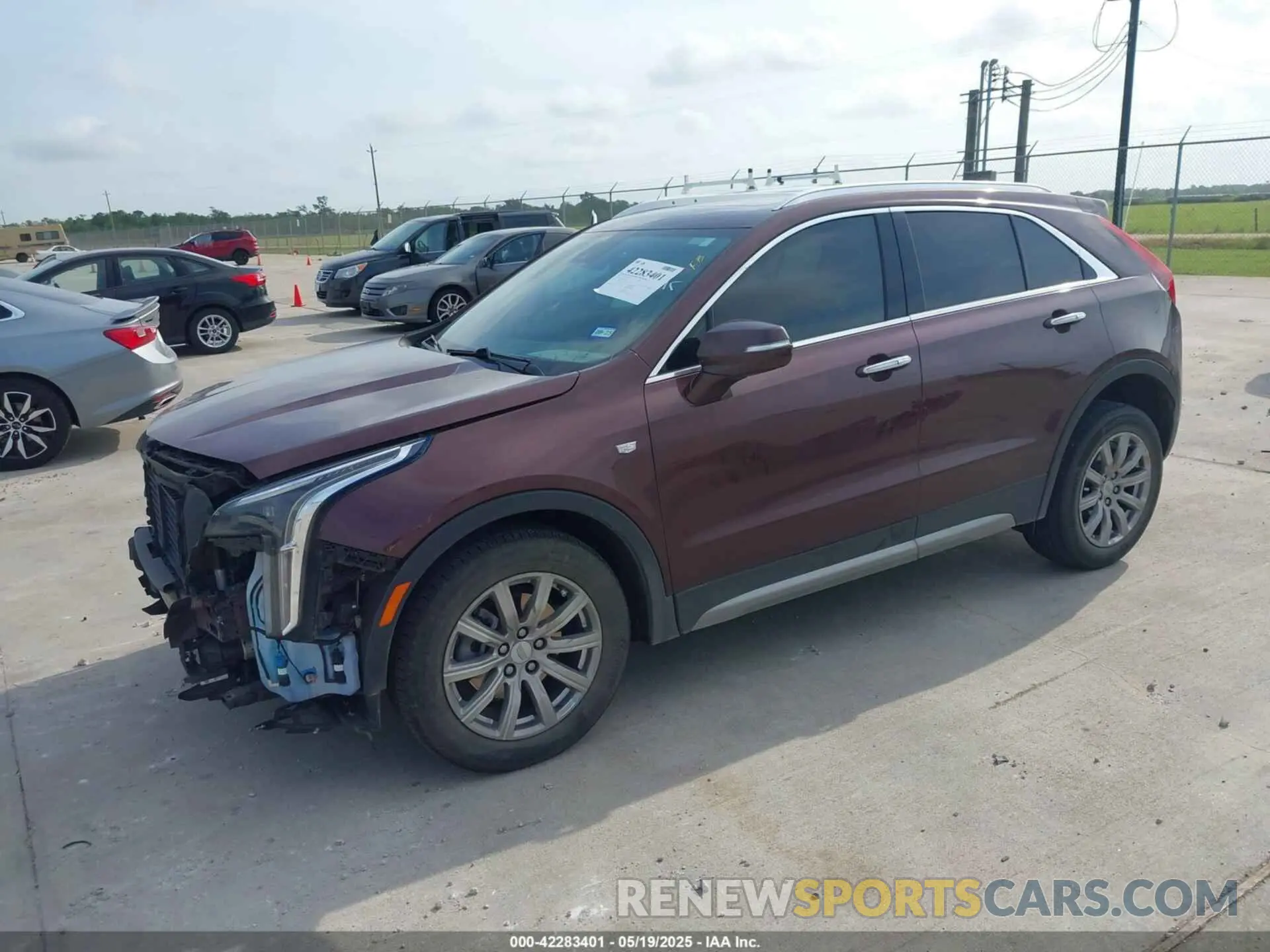 2 Photograph of a damaged car 1GYFZCR47PF106017 CADILLAC XT4 2023