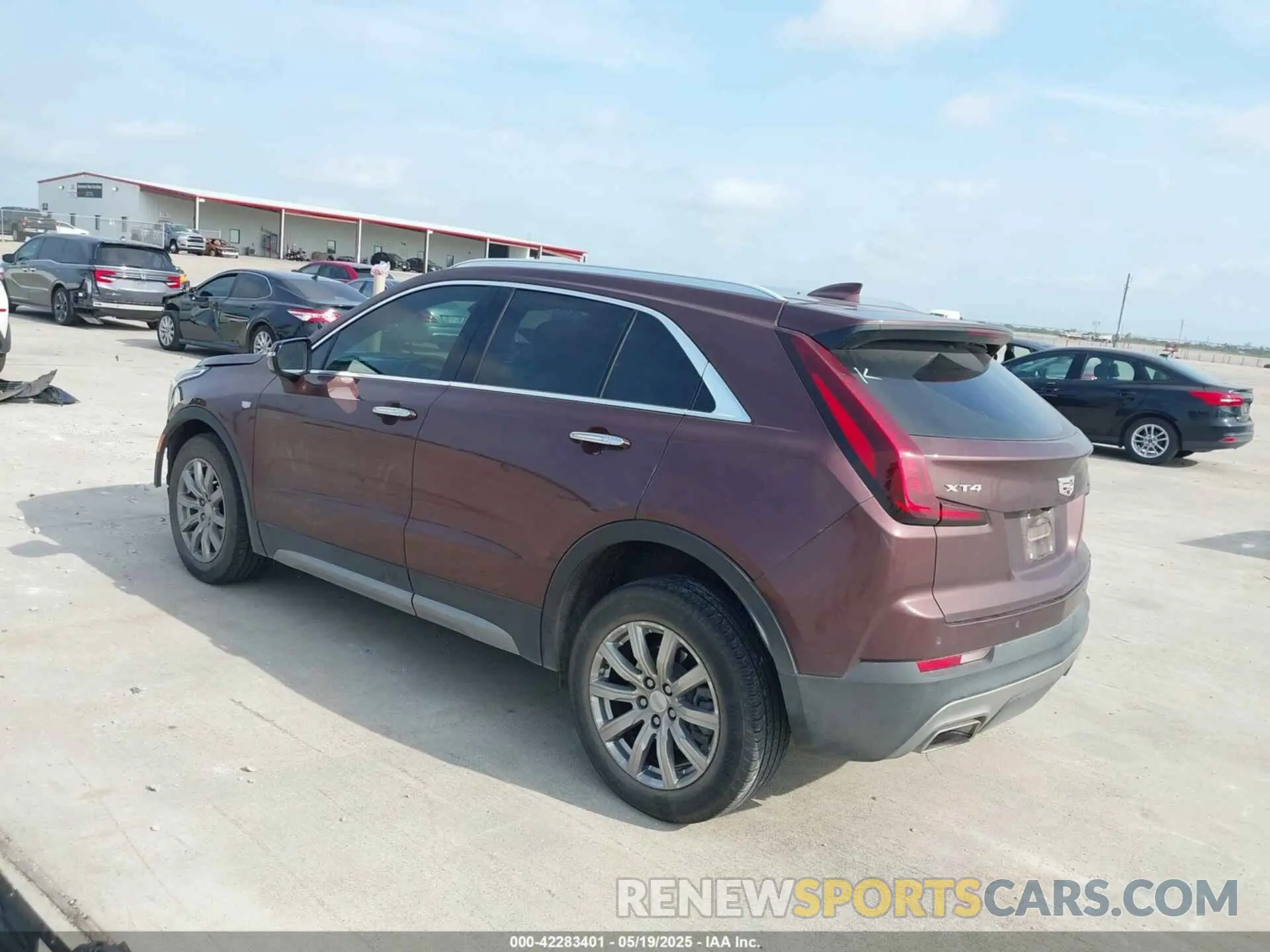 3 Photograph of a damaged car 1GYFZCR47PF106017 CADILLAC XT4 2023