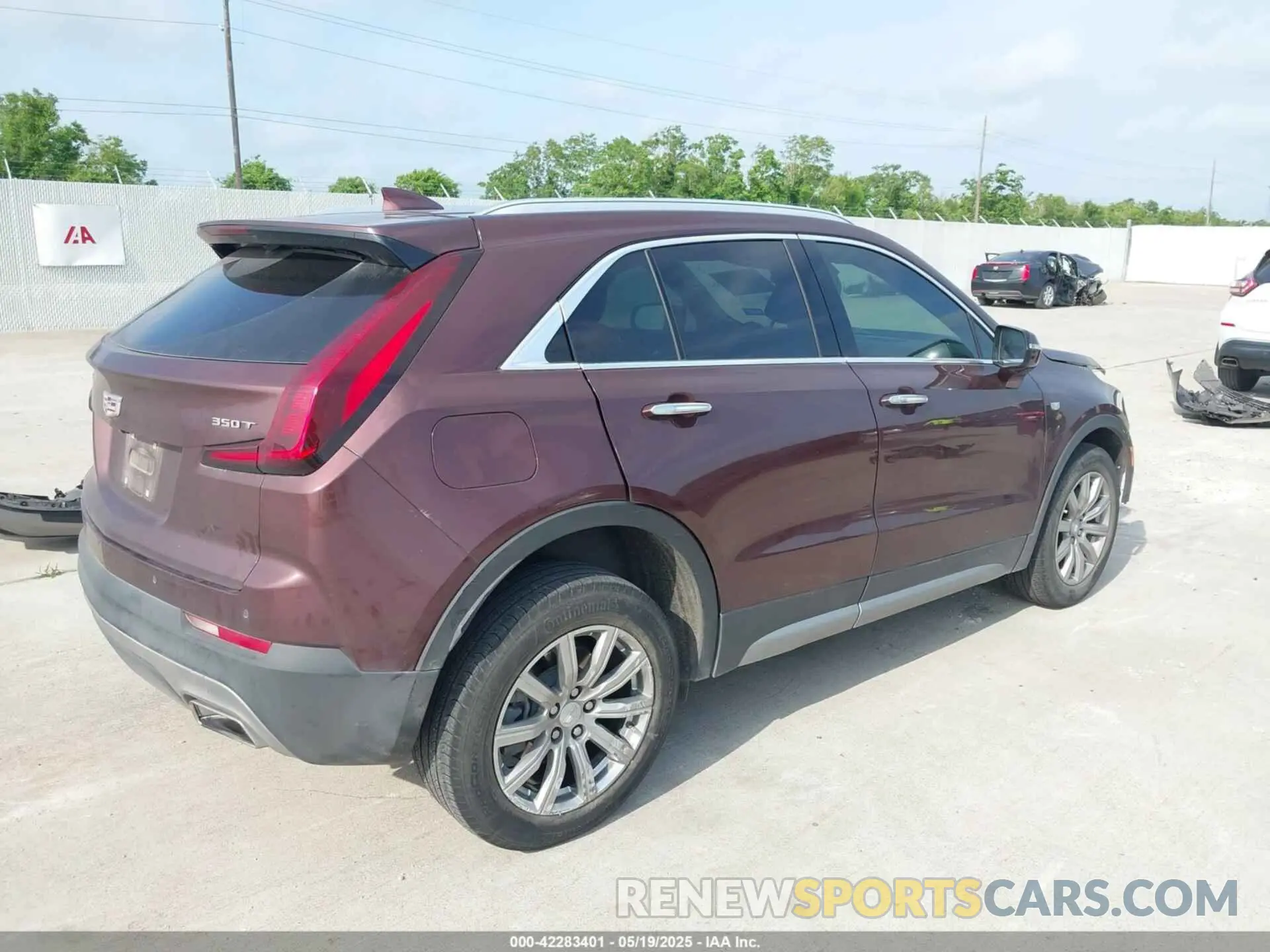 4 Photograph of a damaged car 1GYFZCR47PF106017 CADILLAC XT4 2023