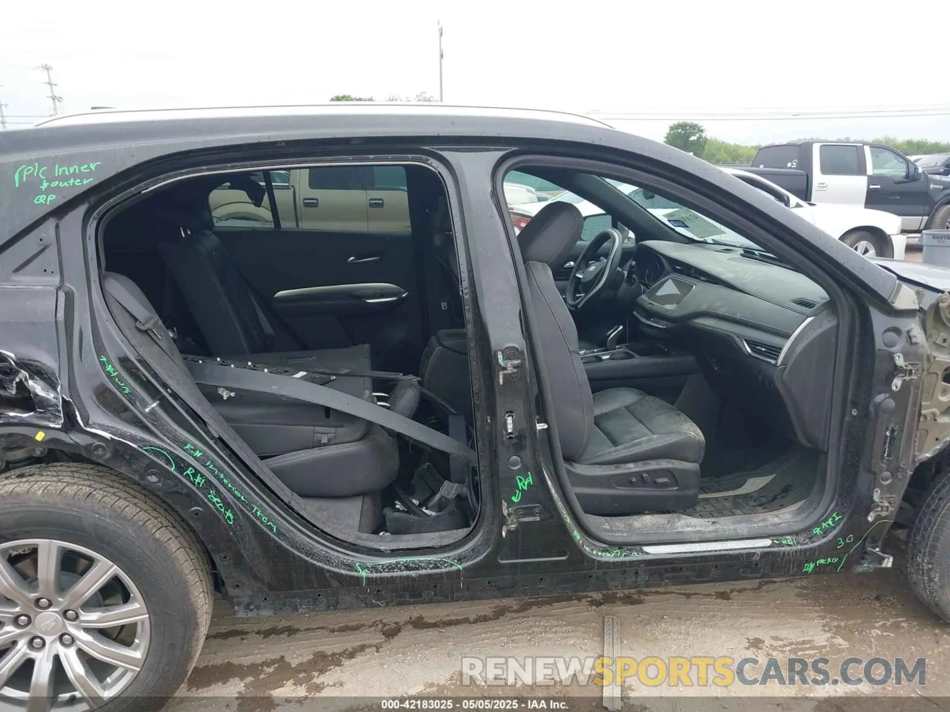 14 Photograph of a damaged car 1GYFZCR48PF142752 CADILLAC XT4 2023
