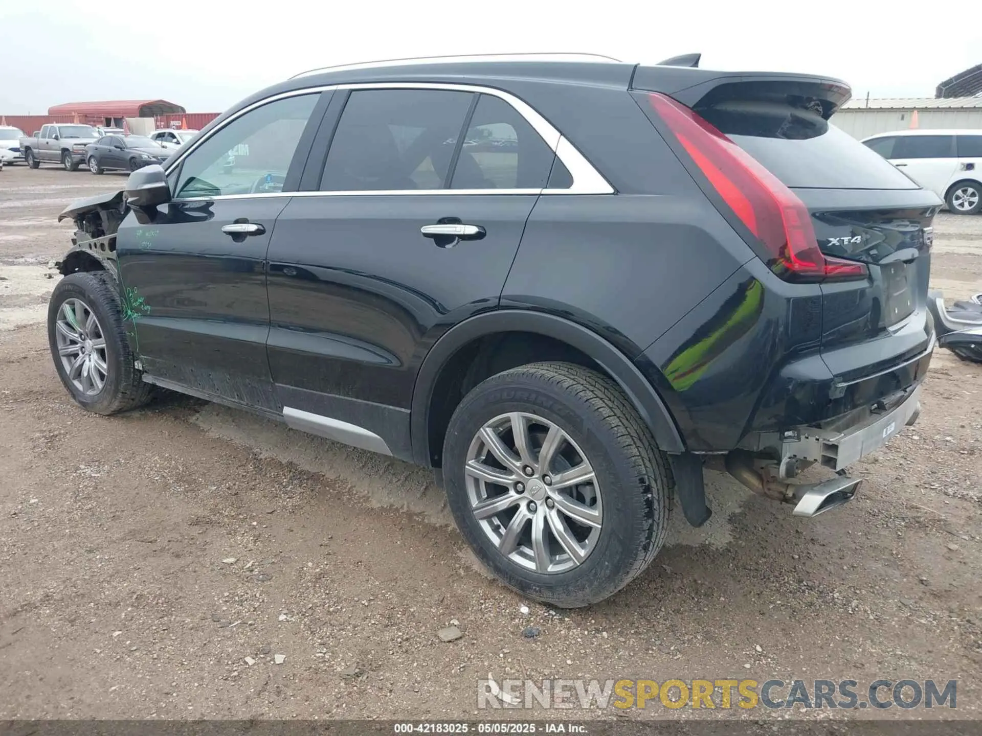 3 Photograph of a damaged car 1GYFZCR48PF142752 CADILLAC XT4 2023