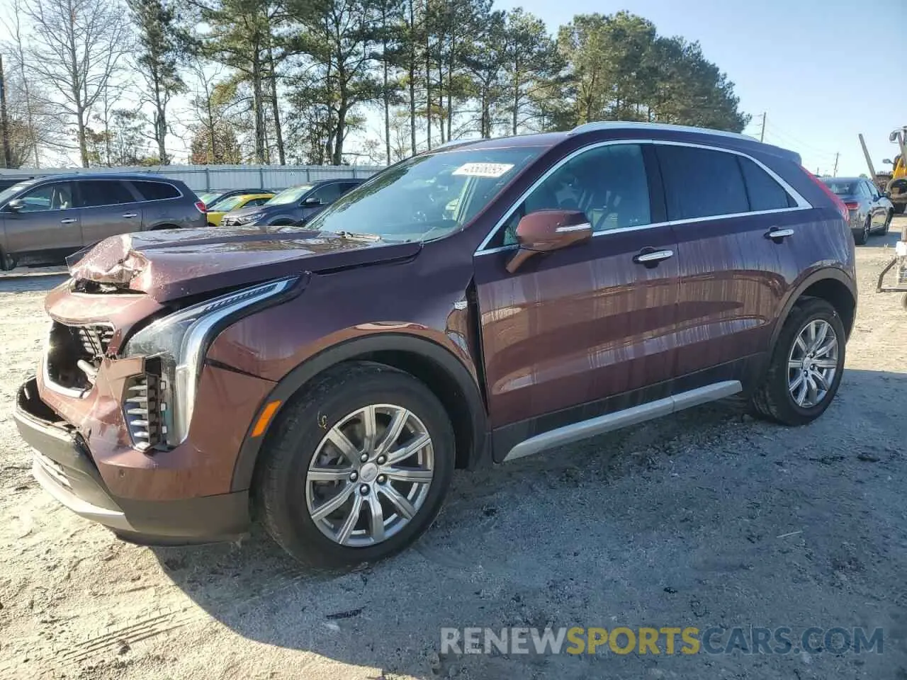 1 Photograph of a damaged car 1GYFZCR49PF125491 CADILLAC XT4 2023
