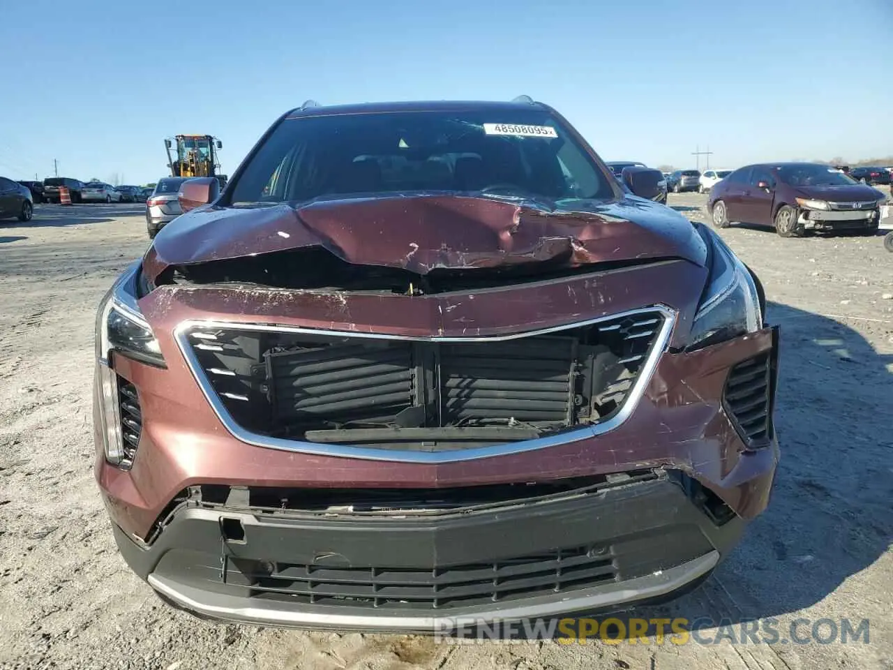 5 Photograph of a damaged car 1GYFZCR49PF125491 CADILLAC XT4 2023