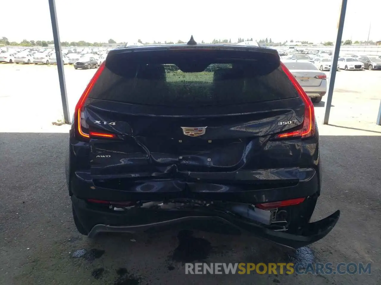 6 Photograph of a damaged car 1GYFZDR40PF202805 CADILLAC XT4 2023