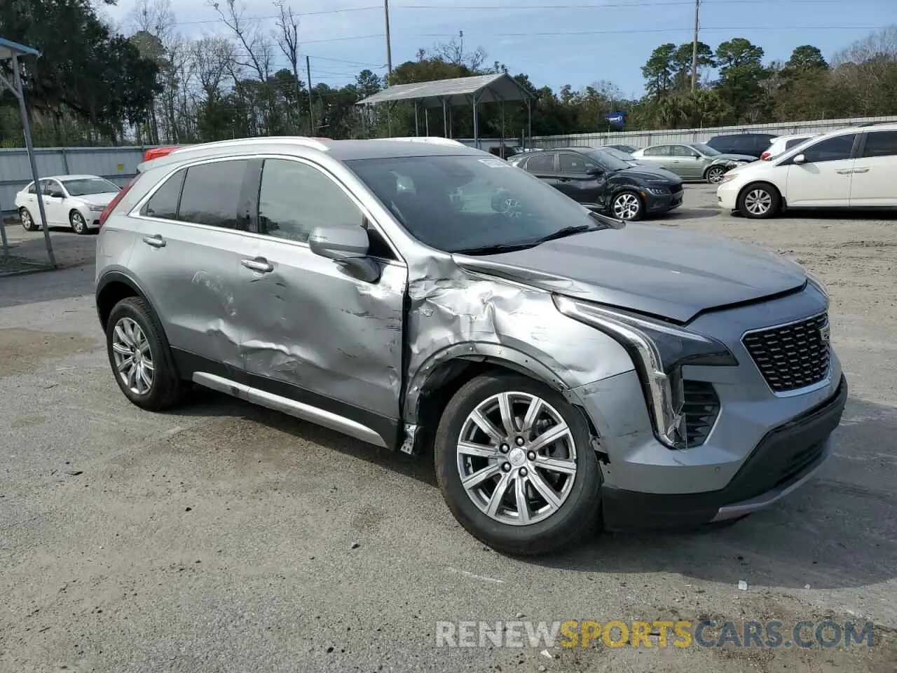 4 Photograph of a damaged car 1GYFZDR43PF174224 CADILLAC XT4 2023
