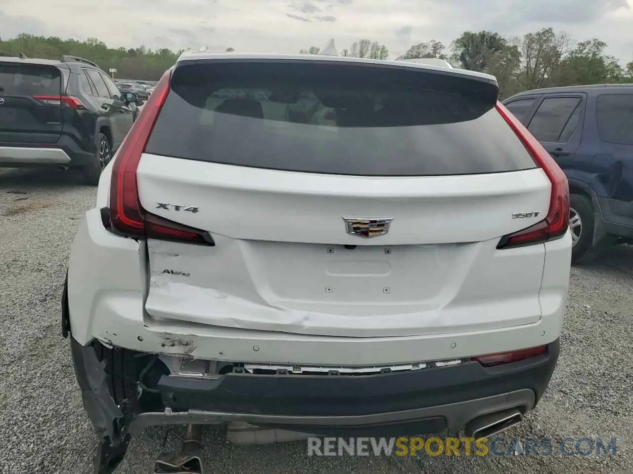 6 Фотография поврежденного автомобиля 1GYFZDR45PF226355 CADILLAC XT4 2023