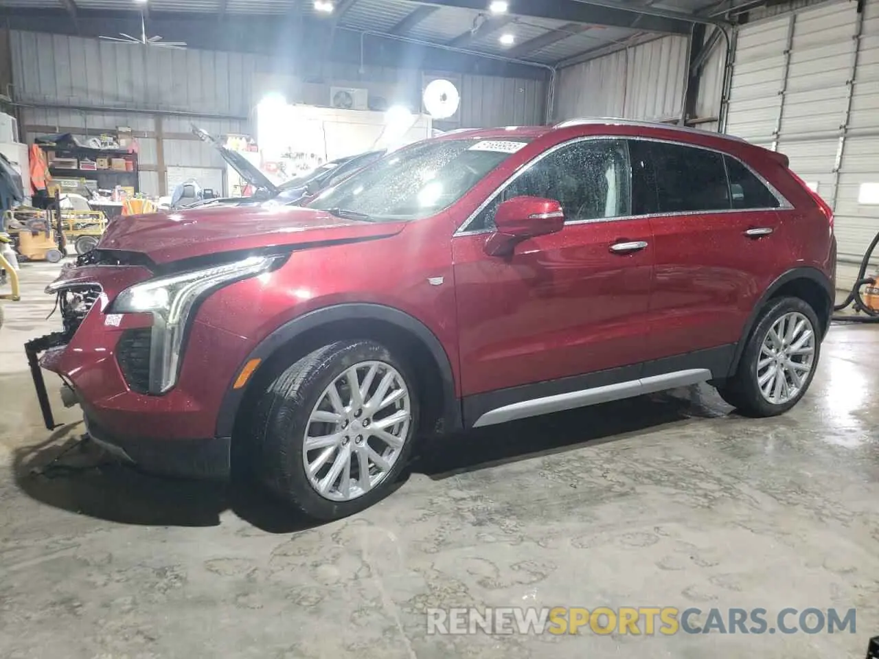 1 Photograph of a damaged car 1GYFZDR46PF126376 CADILLAC XT4 2023
