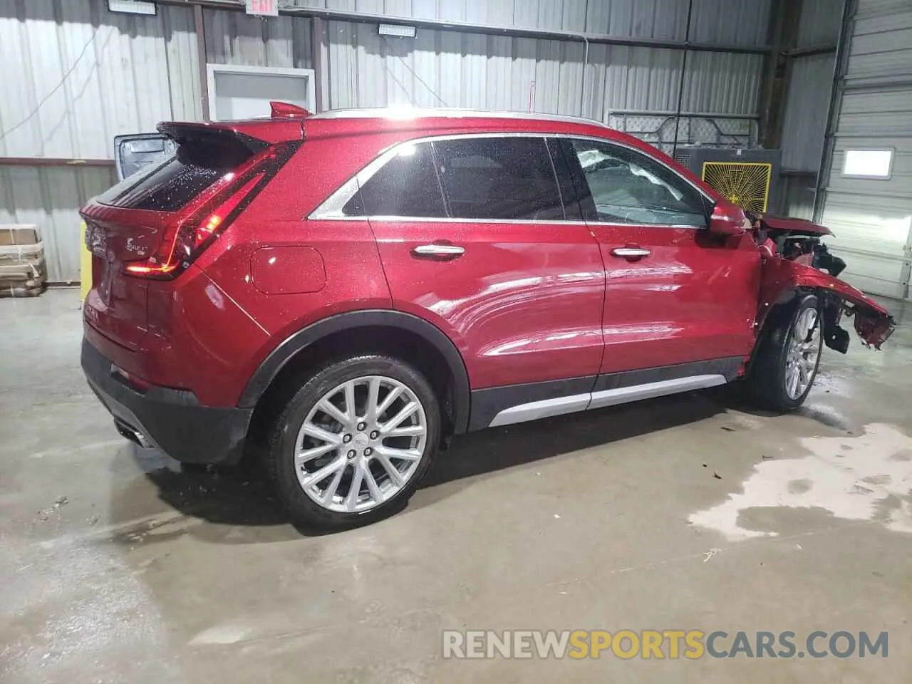 3 Photograph of a damaged car 1GYFZDR46PF126376 CADILLAC XT4 2023