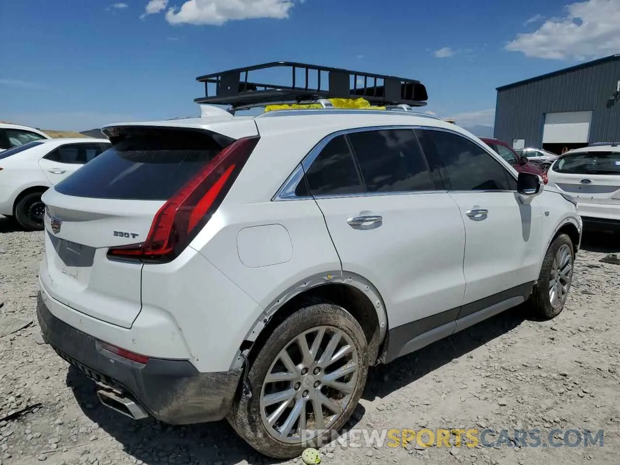 3 Photograph of a damaged car 1GYFZDR46PF130198 CADILLAC XT4 2023