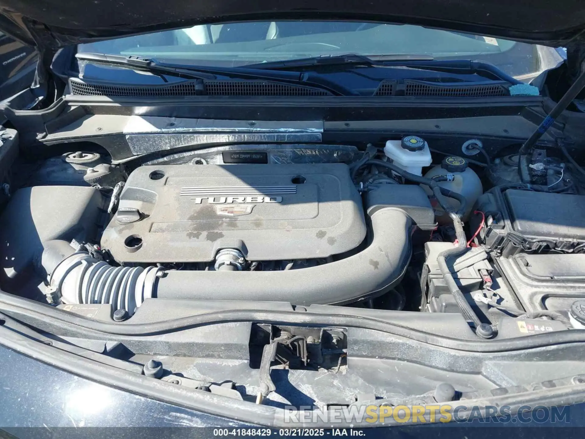 10 Фотография поврежденного автомобиля 1GYFZDR46PF195391 CADILLAC XT4 2023