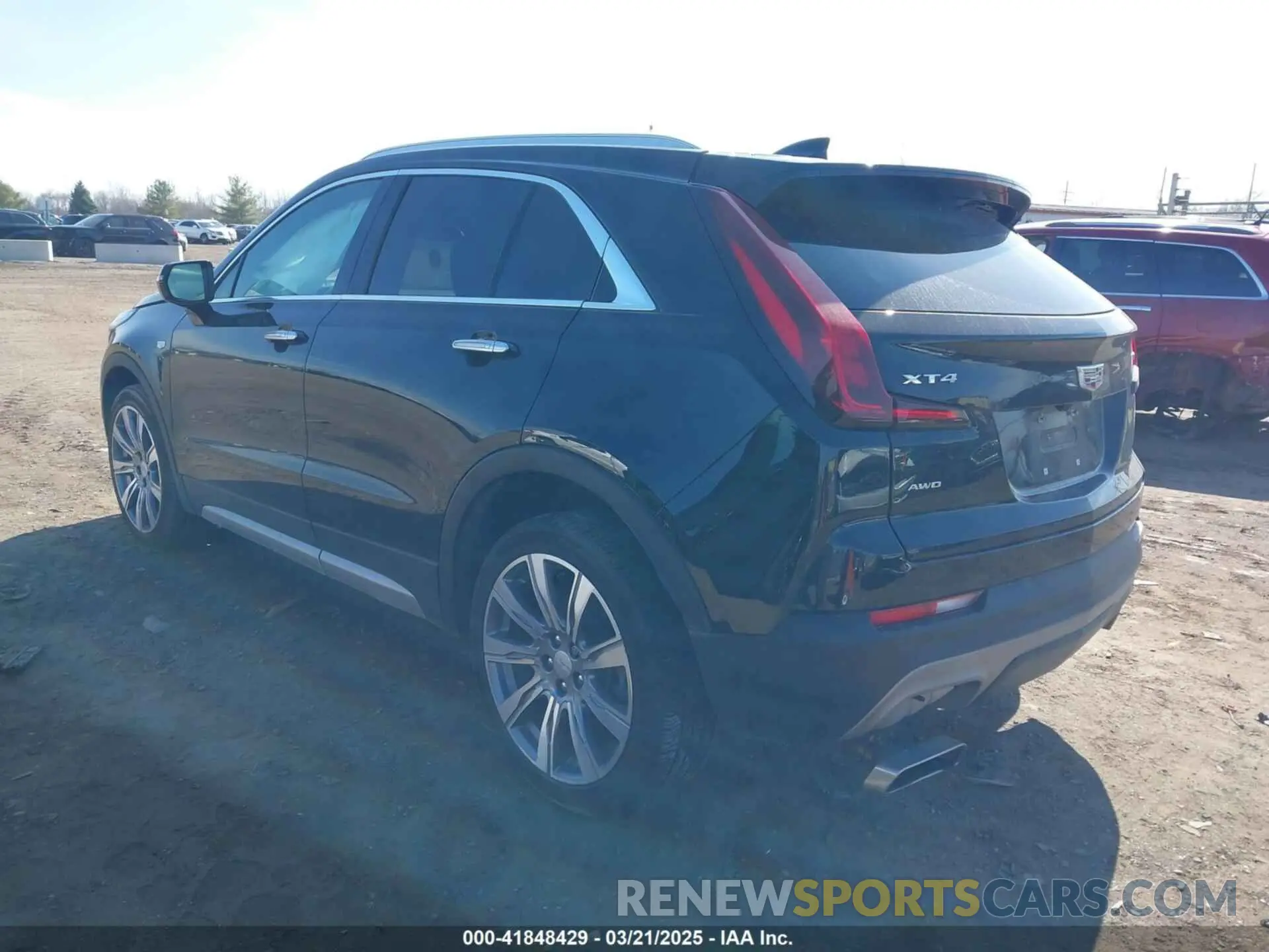 3 Фотография поврежденного автомобиля 1GYFZDR46PF195391 CADILLAC XT4 2023