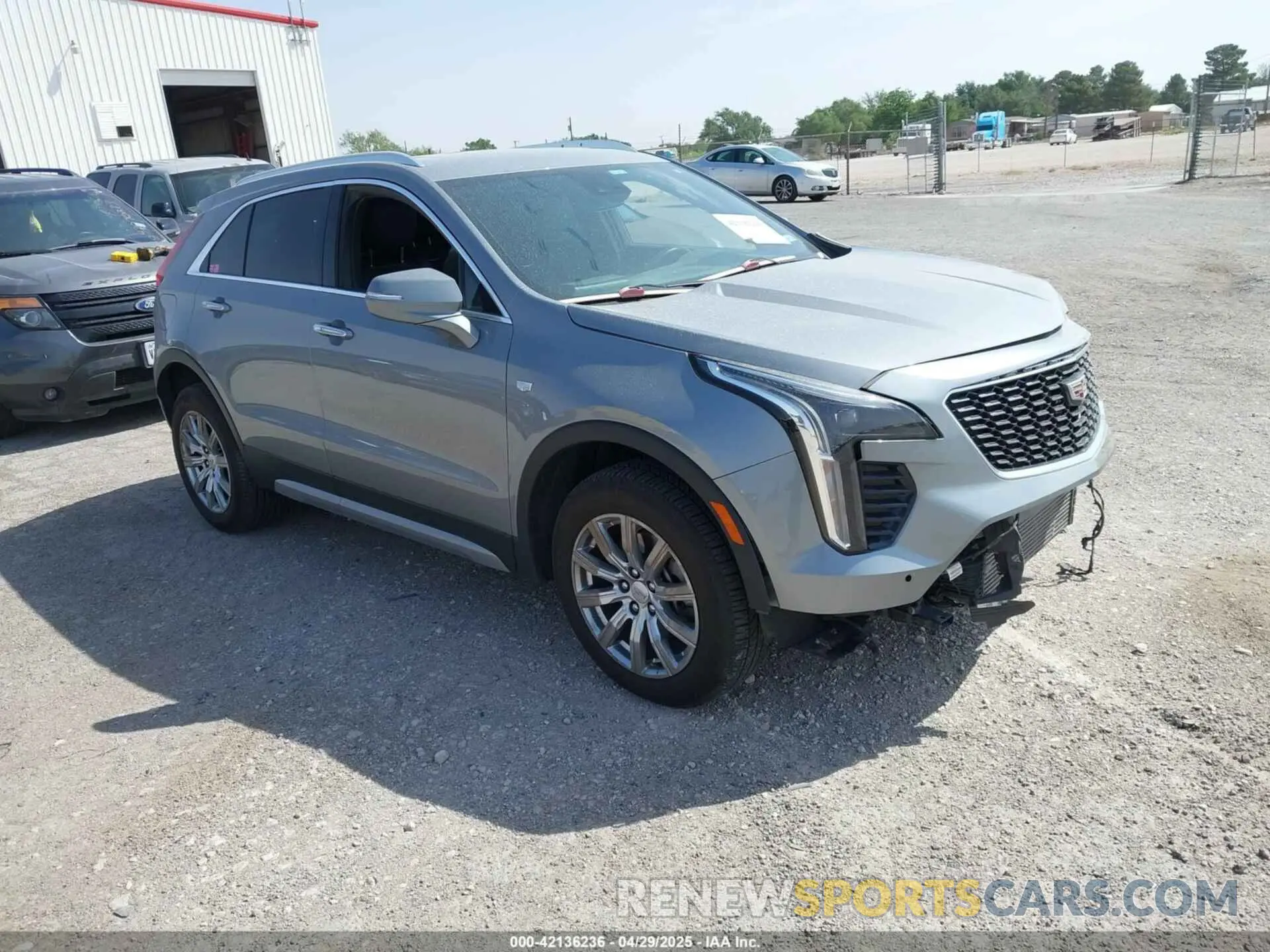 1 Photograph of a damaged car 1GYFZDR47PF163923 CADILLAC XT4 2023