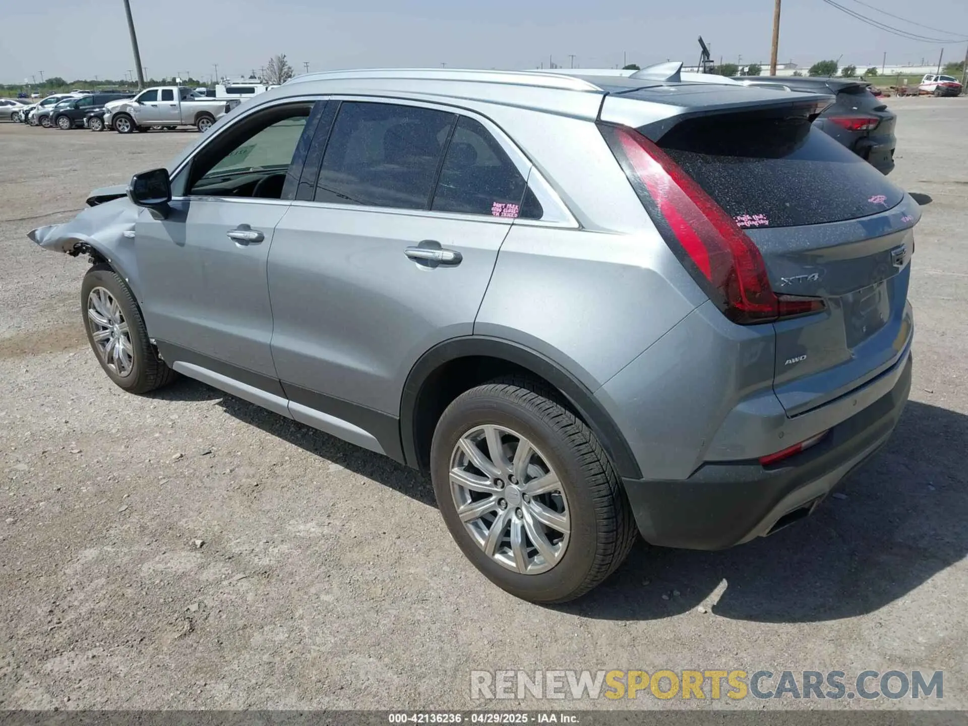 3 Photograph of a damaged car 1GYFZDR47PF163923 CADILLAC XT4 2023