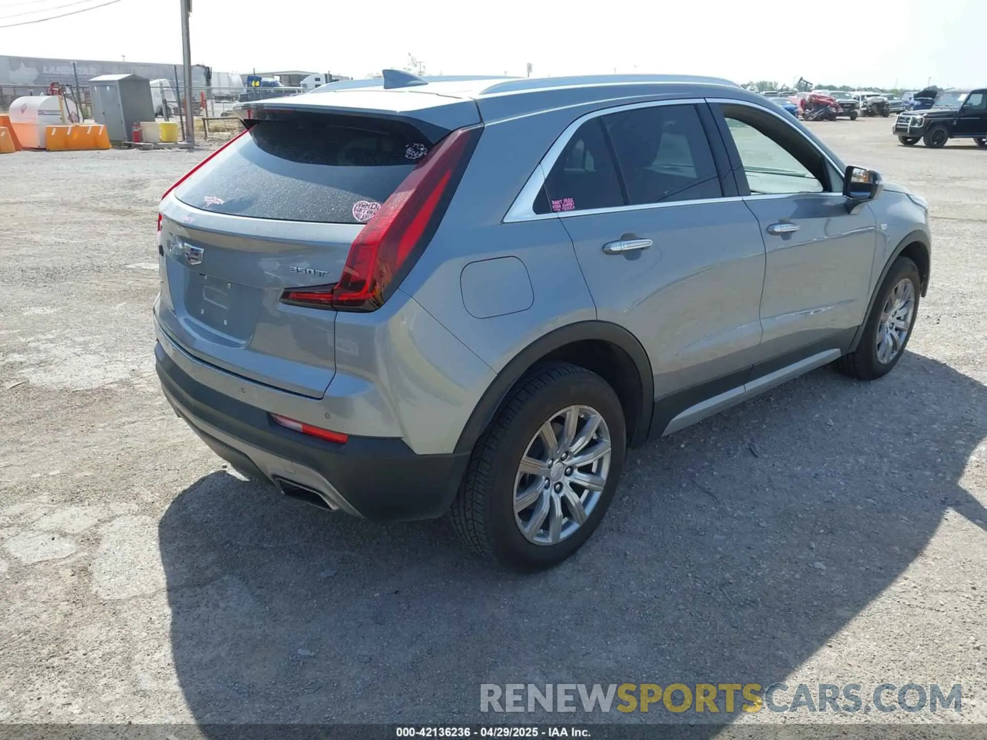 4 Photograph of a damaged car 1GYFZDR47PF163923 CADILLAC XT4 2023