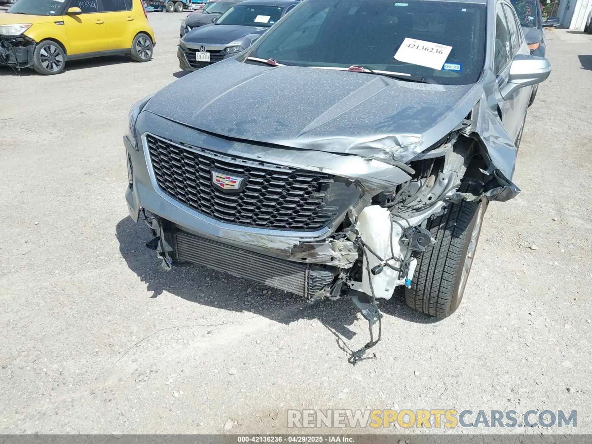 6 Photograph of a damaged car 1GYFZDR47PF163923 CADILLAC XT4 2023