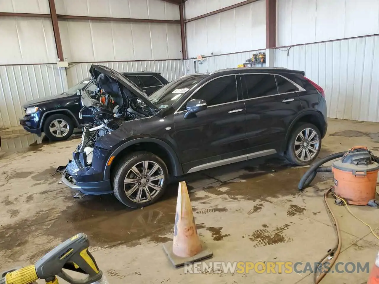 1 Photograph of a damaged car 1GYFZDR47PF209282 CADILLAC XT4 2023