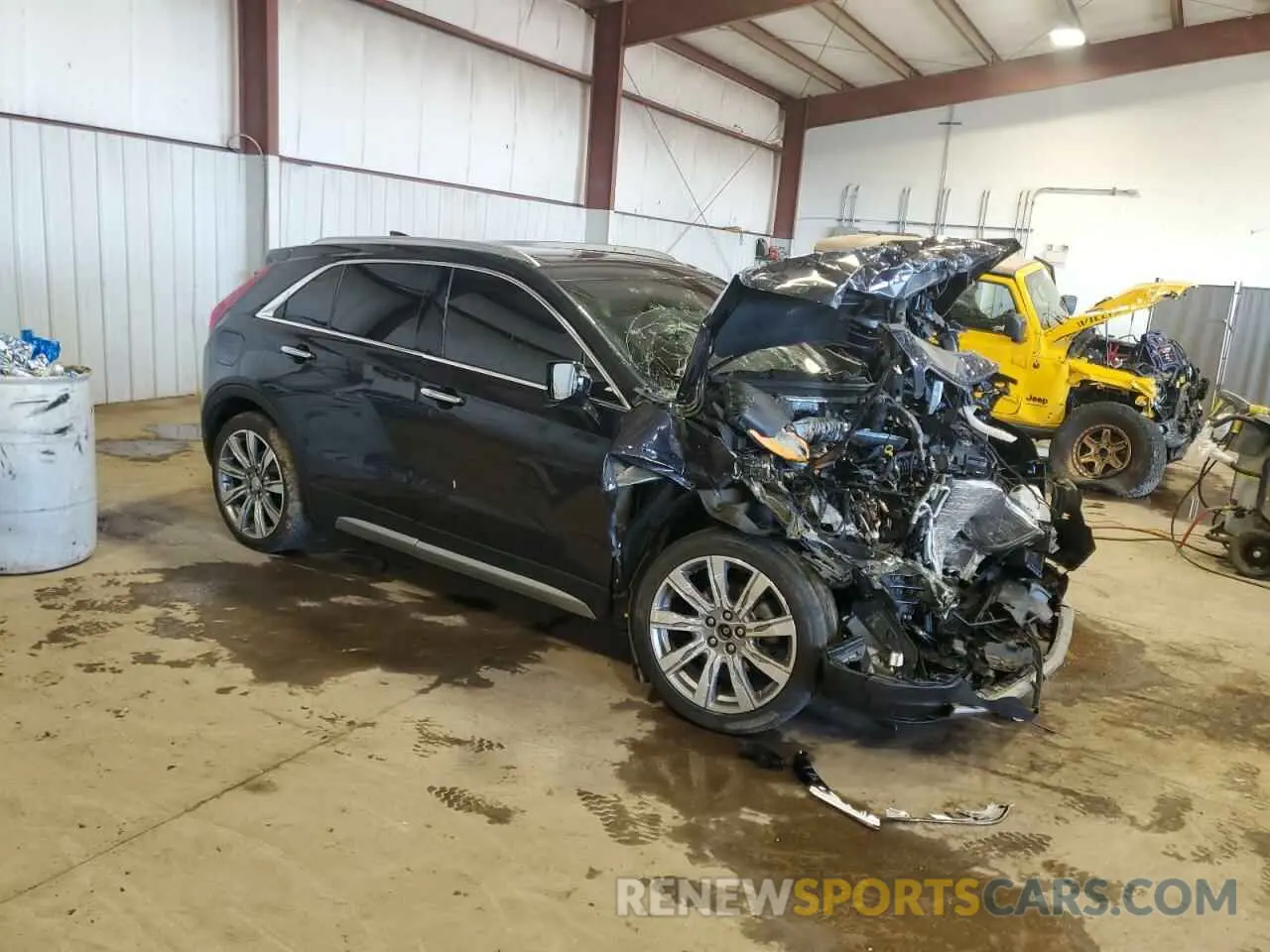 4 Photograph of a damaged car 1GYFZDR47PF209282 CADILLAC XT4 2023